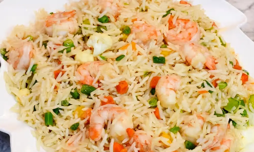 Coconut Fried Rice at Global Pot Fusion Cuisine in Winnipeg, MB