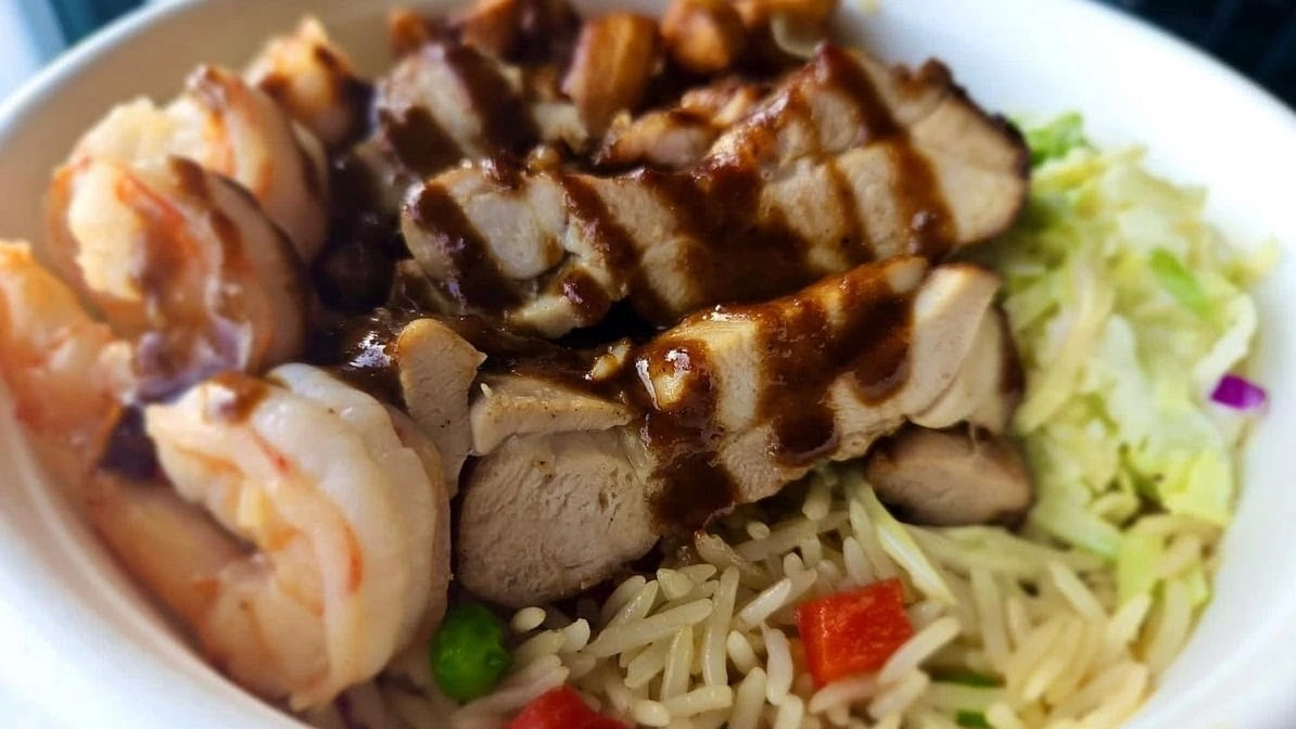 Yam porridge - Traditional Nigerian dish at Global Pot Fusion Cuisine in Winnipeg
